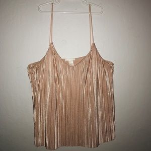 PINK FRINGE TANK
